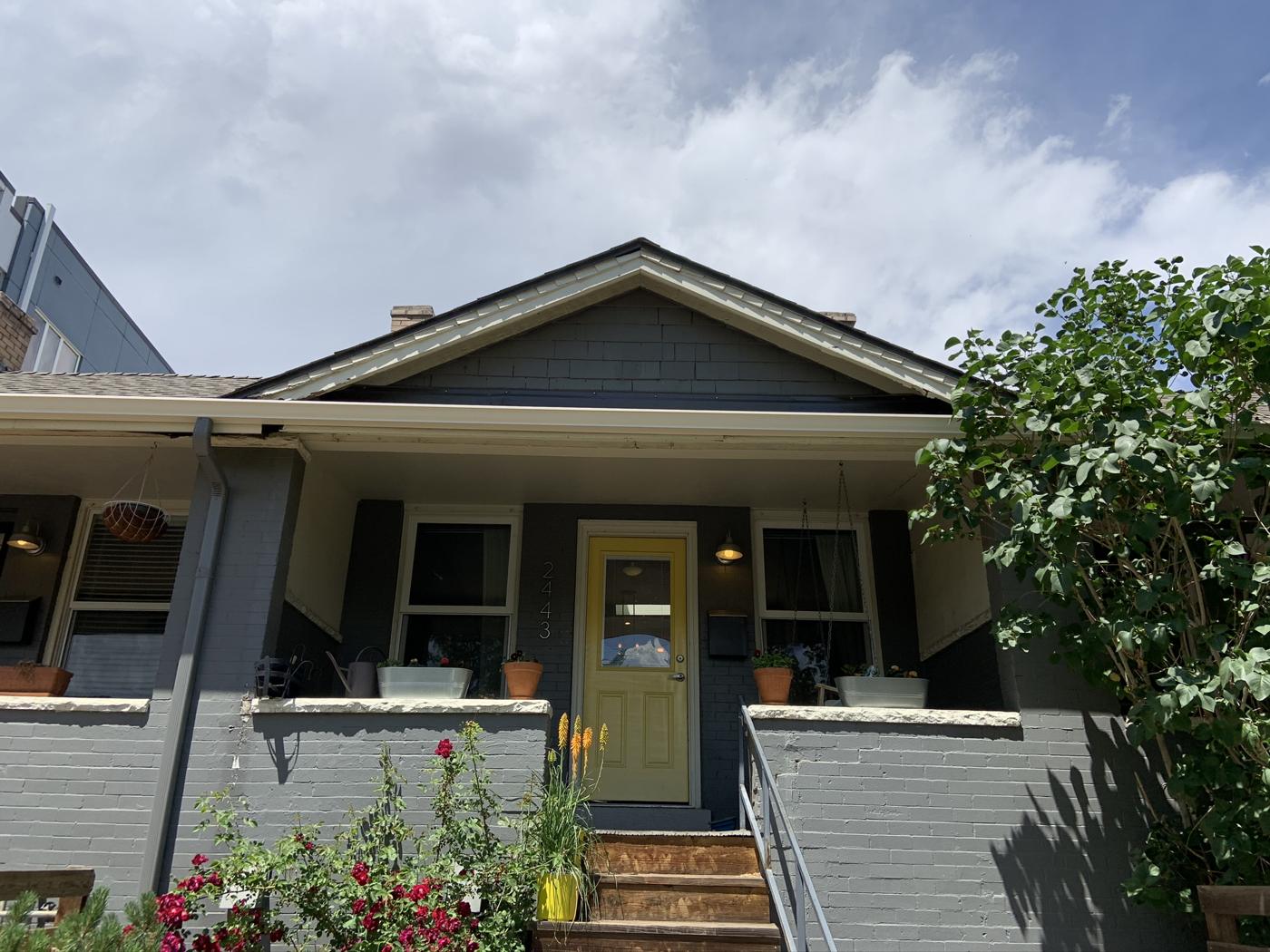 Front porch before